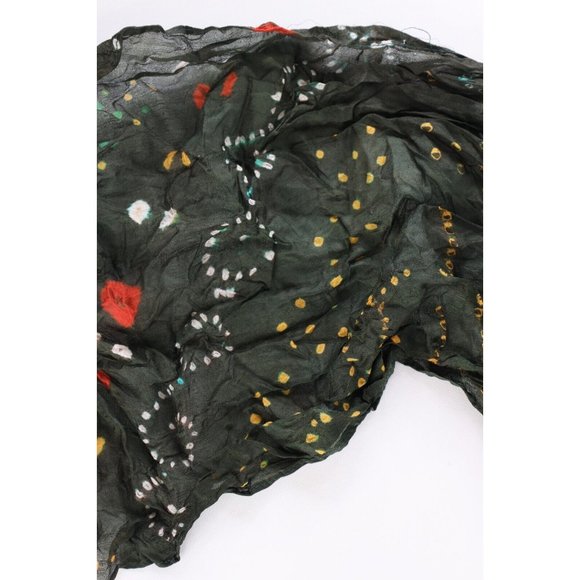 Vintage 50s 60s Traditional Rabari Rajasthani Badmeri Mirror Waist Band Wrap main image 5